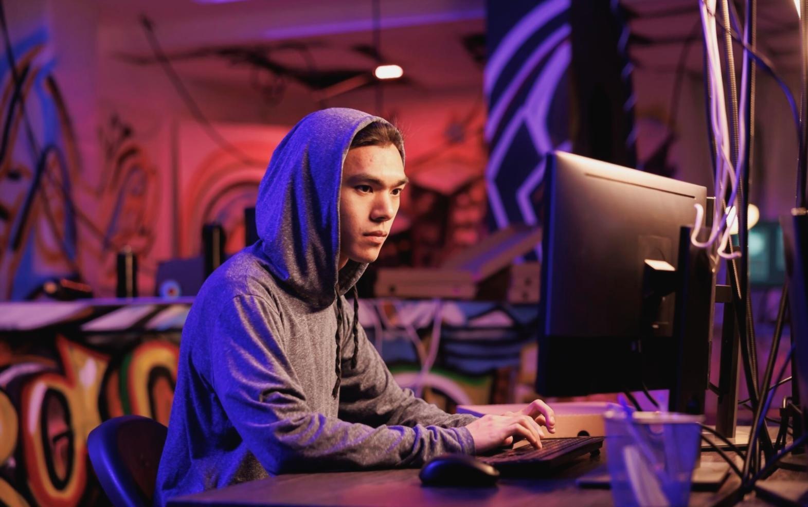 Teilnehmer während einer praktischen Übung